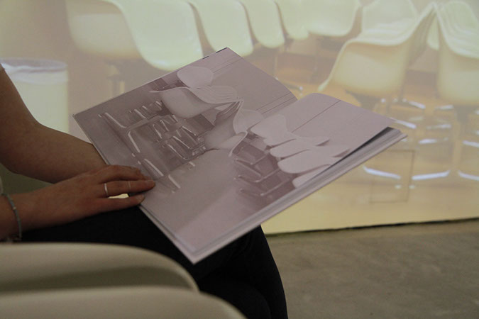 Nothing happens, Installation view and artist book, Michaela Putz 2015