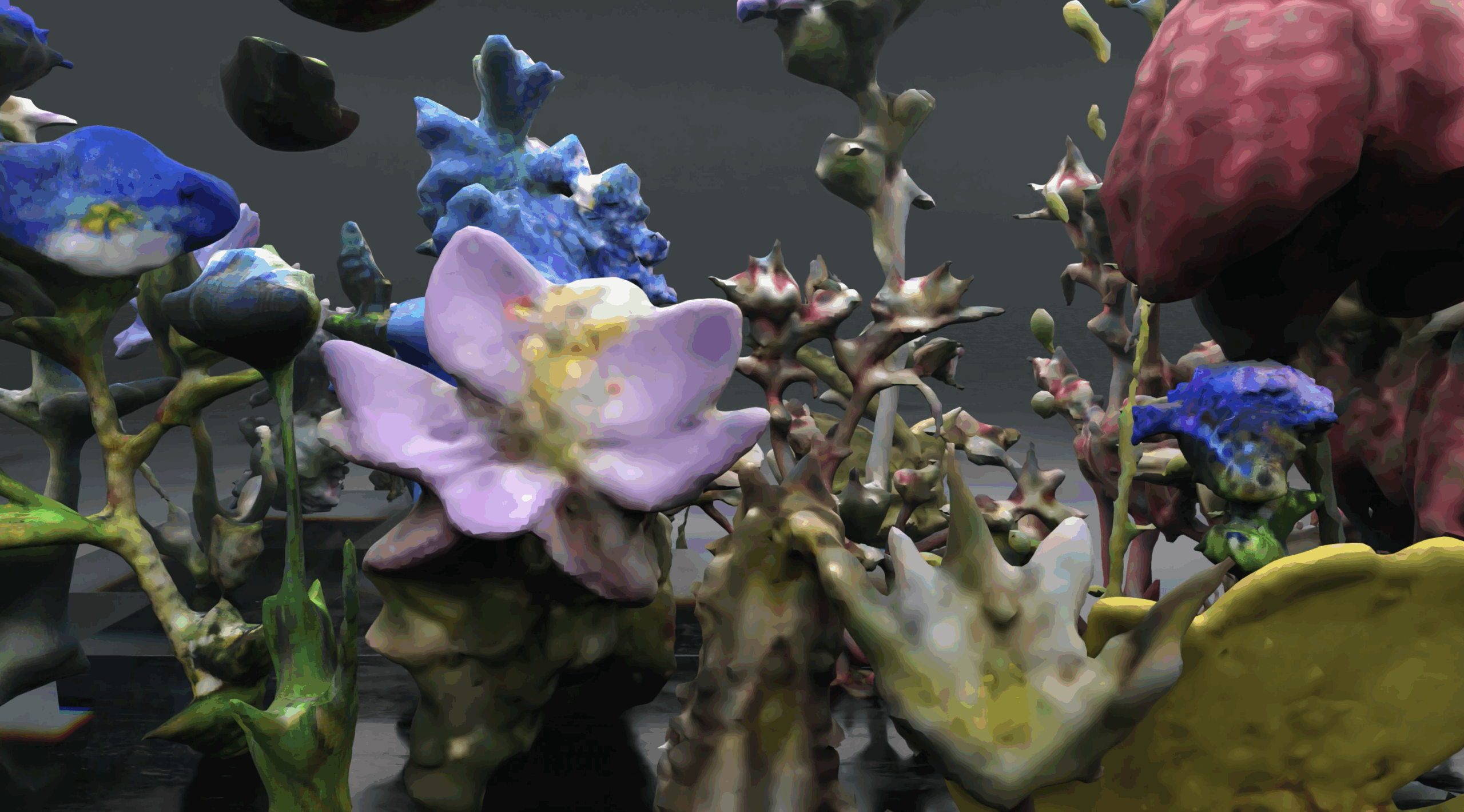 Videostill, Phantom of a Garden (c) Michaela Putz, Multinode Studio