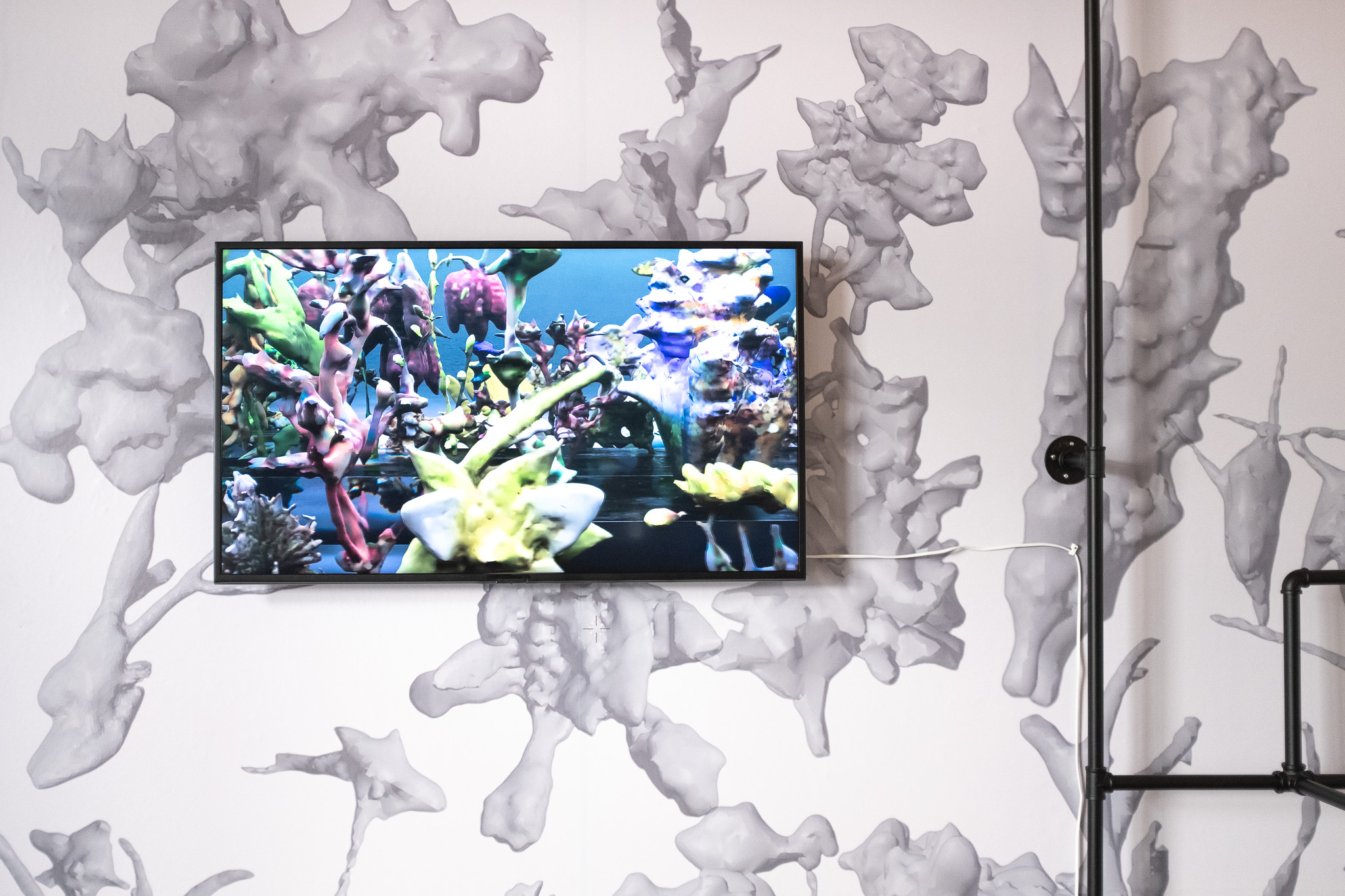 Phantom of a Garden, installation detail / Medienwerkstatt Wien; Photo: Michaela Putz, Bildrecht